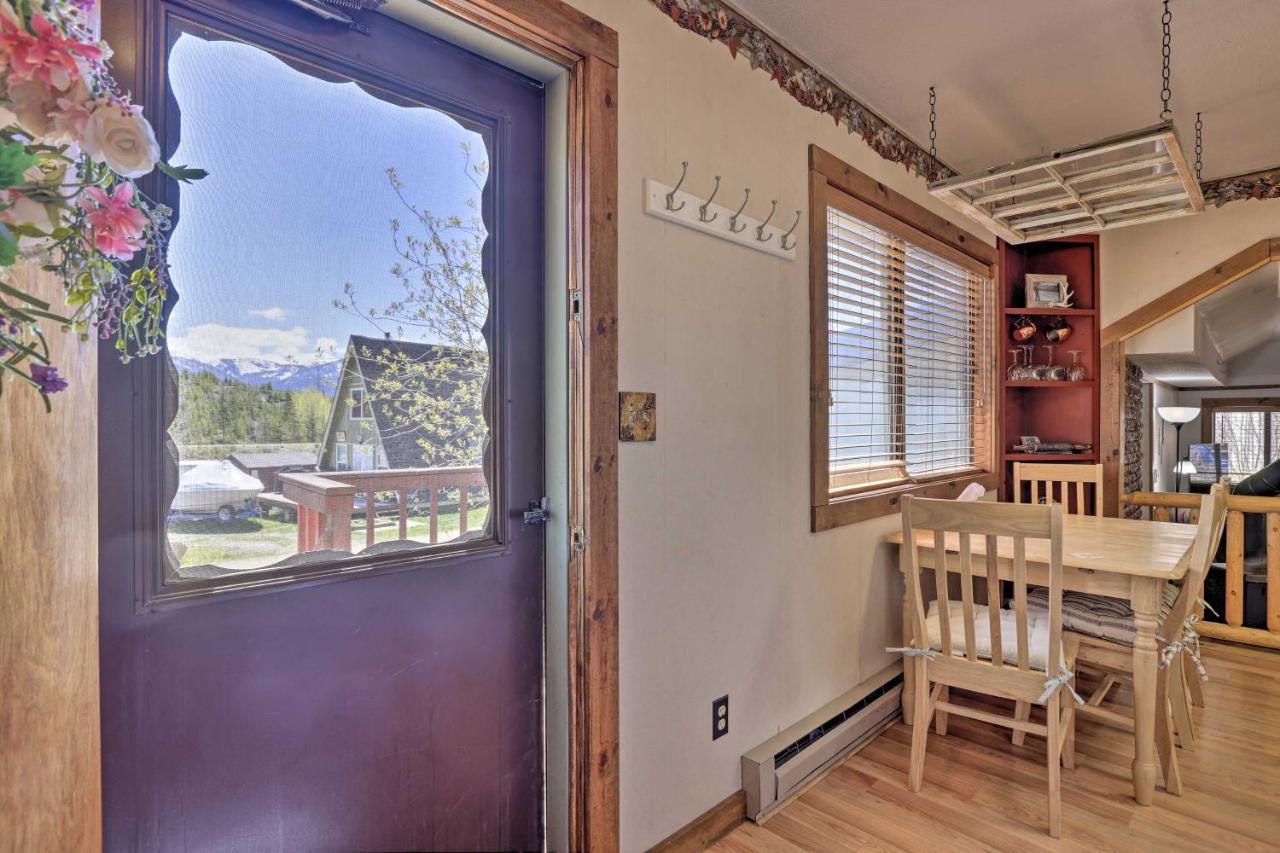 Grand Lake Home Fireplace, Deck And Mountain Views Exterior photo